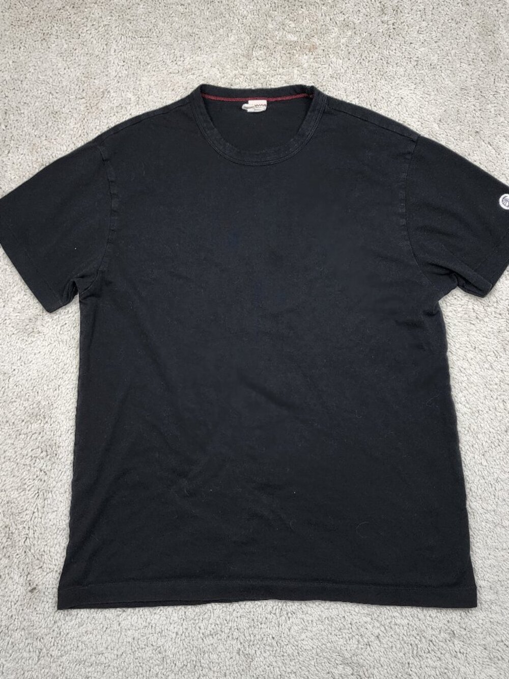 Todd Snyder x Champion cotton Sports T Shirt Grey Sweatshirt Medium M Black USA